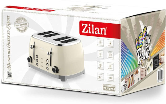 Toaster 4 Slots 1500W