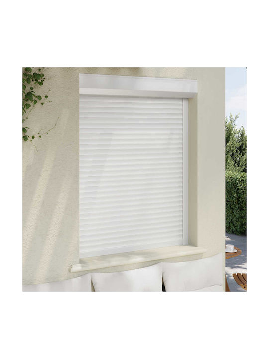 vidaXL Παντζούρι Ρολό Αλουμινίου Π100xΥ130cm