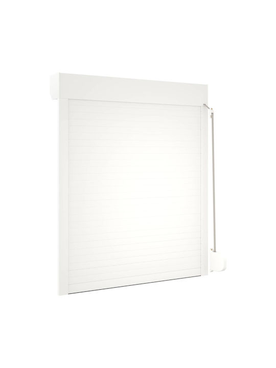 vidaXL Παντζούρι Ρολό Αλουμινίου Π100xΥ130cm