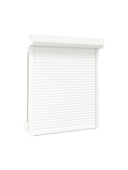 vidaXL Aluminum Roll Shutter W110xH130cm