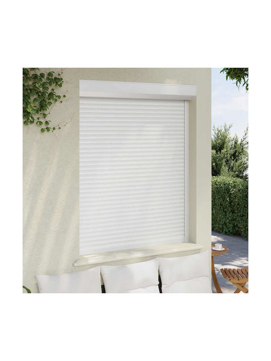 vidaXL Παντζούρι Ρολό Αλουμινίου Π120xΥ150cm