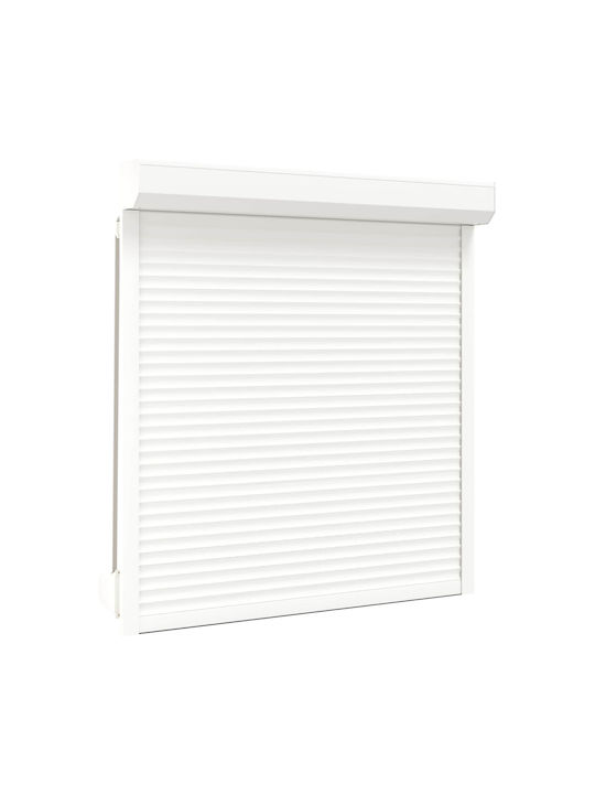 vidaXL Παντζούρι Ρολό Αλουμινίου Π130xΥ140cm