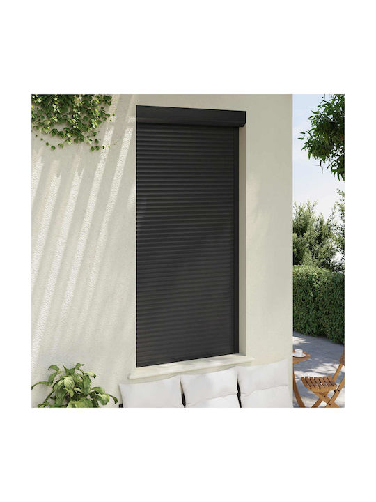 vidaXL Παντζούρι Ρολό Αλουμινίου Π110xΥ220cm