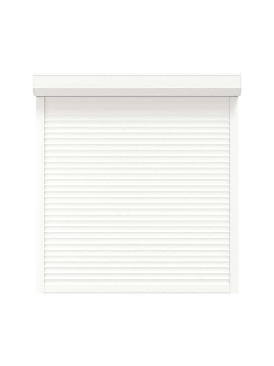 vidaXL Παντζούρι Ρολό Αλουμινίου Π130xΥ140cm