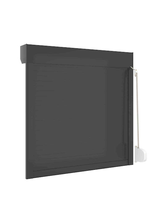 vidaXL Παντζούρι Ρολό Αλουμινίου Π100xΥ100cm