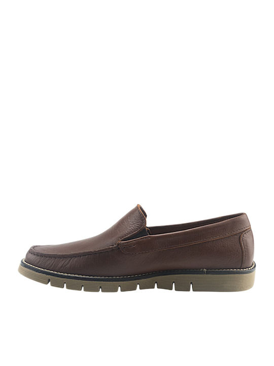 Men's Moccasins in Brown Colour