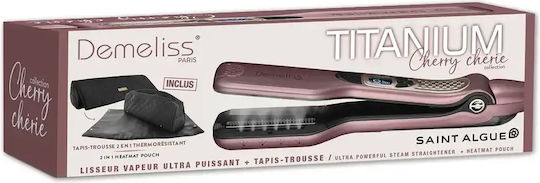 Demeliss Titanium Cherry Cherie 21371 Presă de Păr cu Abur