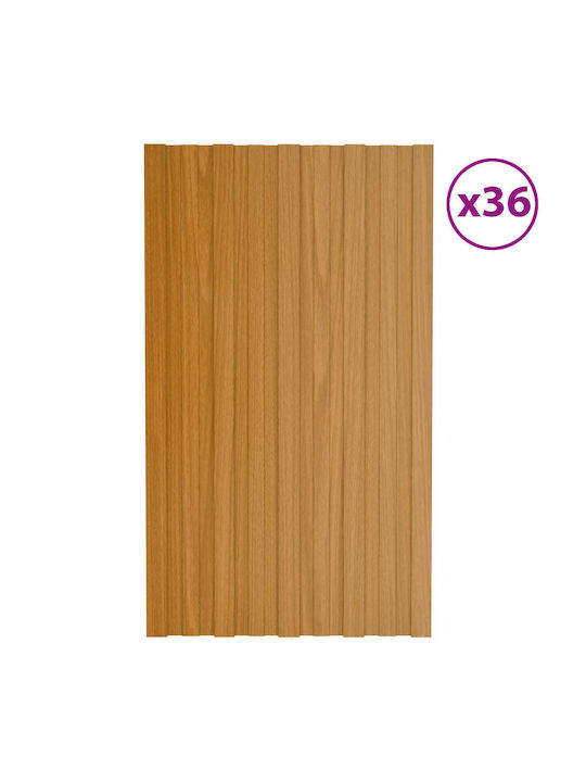 Panouri Decorative 3D Bej 80x45 cm 36 Bucăți