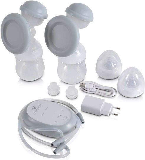 Cangaroo Grace Electric Double Breast Pump Battery Transparent 150ml
