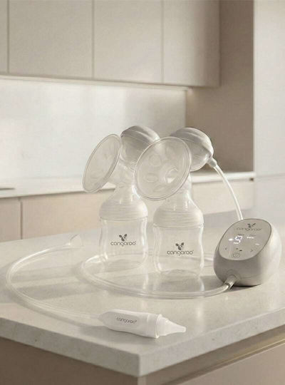 Cangaroo Grace Electric Double Breast Pump Battery Transparent 150ml