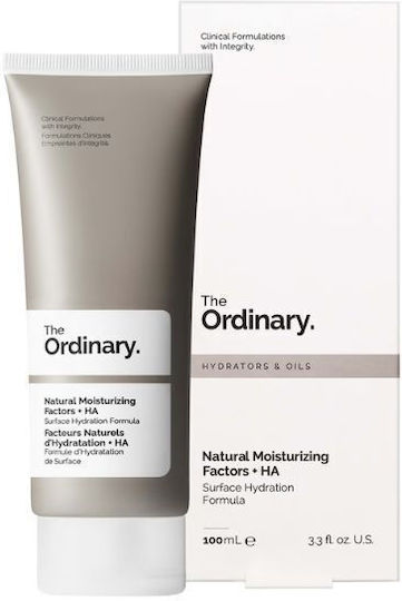 The Ordinary Natural Moisturizing Factors & HA Hydrators and Oils 24h Face Cream for Moisturizing & Restoring with Hyaluronic Acid & Ceramides 100ml
