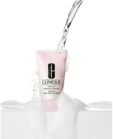 Clinique Rinse Off Αφρός Αφαίρεσης Μακιγιάζ Προσώπου 150ml
