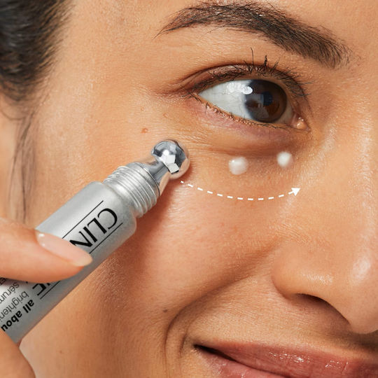 Clinique All About Eyes Moisturizing Serum Eyes with Vitamin C & Hyaluronic Acid for Dark Circles & Radiance 10ml