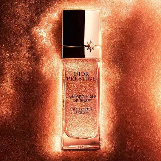 Dior Prestige La Micro-huile De Rose Moisturizing & Anti-aging Serum Face with Peptides & Hyaluronic Acid for Radiance 30ml