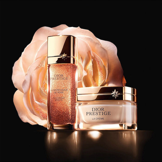 Dior Prestige La Micro-huile De Rose Moisturizing & Anti-aging Serum Face with Peptides & Hyaluronic Acid for Radiance 30ml