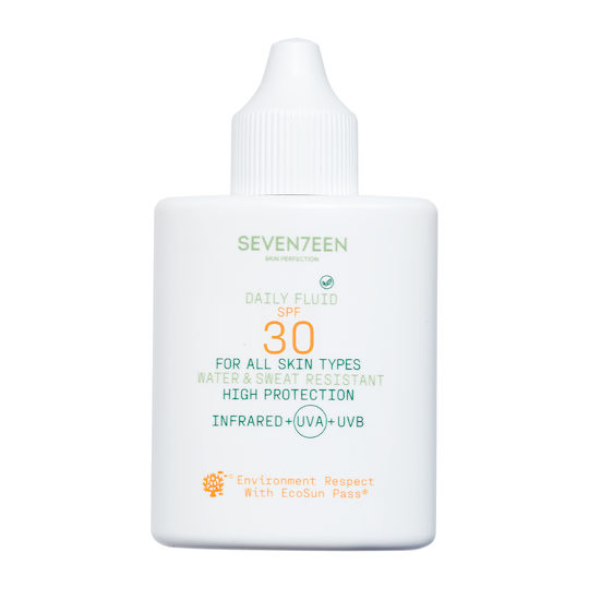 Seventeen Daily Fluid Loțiune Antisolară Waterproof Pentru Față SPF30 35ml