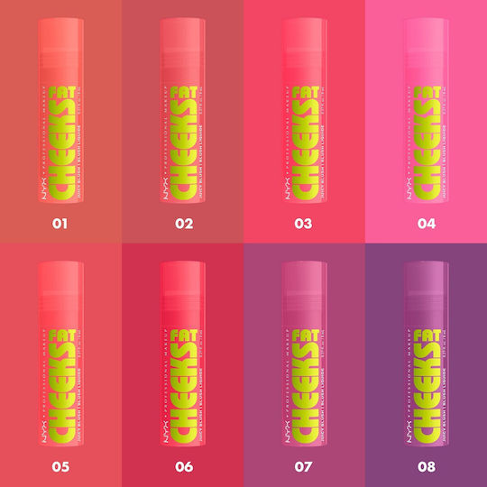NYX Professional Makeup Liquid Blush Cheeks 5 Peach Plunge 8gr 8ml