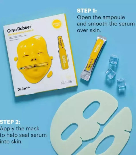 Dr.jart+ Cryo Rubber Soothing Brightening Vitamin C Ψυκτική Μάσκα Καουτσούκ Βιταμίνη C