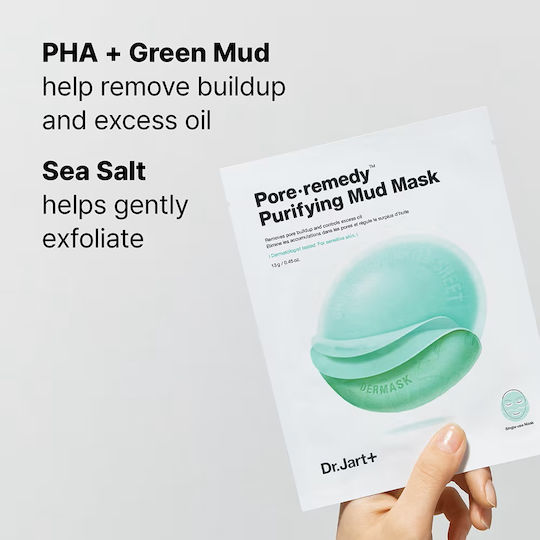 Mud Dermask Pore-Remedy Purifying Mud Face Mask 13g