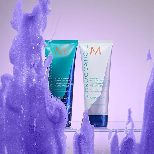 Moroccanoil Color Care Blonde Perfecting Conditioner Color Maintenance for Coloured Hair 70ml