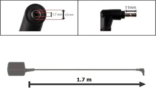 Оригинално Lenovo Зарядно Устройство 20v 2.25a 45w 4.0x1.7mm Plug Travel