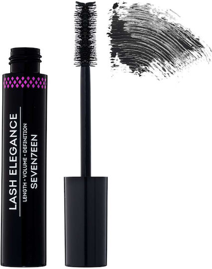 Seventeen Lash Elegance Mascara für Band & Länge 01 Black 13ml