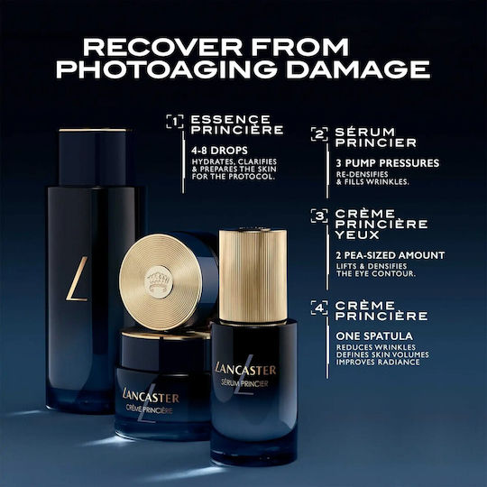 Lancaster Creme Princiere Yeux Κρέμα Ματιών για Ενυδάτωση , Λάμψη , Μαύροι Κύκλοι & Σακούλες 15ml