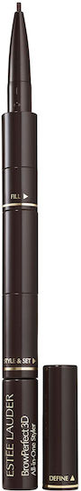 Estee Lauder Browperfect 3d Αδιάβροχο Μολύβι για Φρύδια Blackened Brown