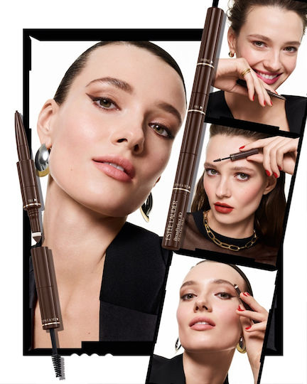 Estee Lauder Browperfect 3d Αδιάβροχο Μολύβι για Φρύδια Blackened Brown
