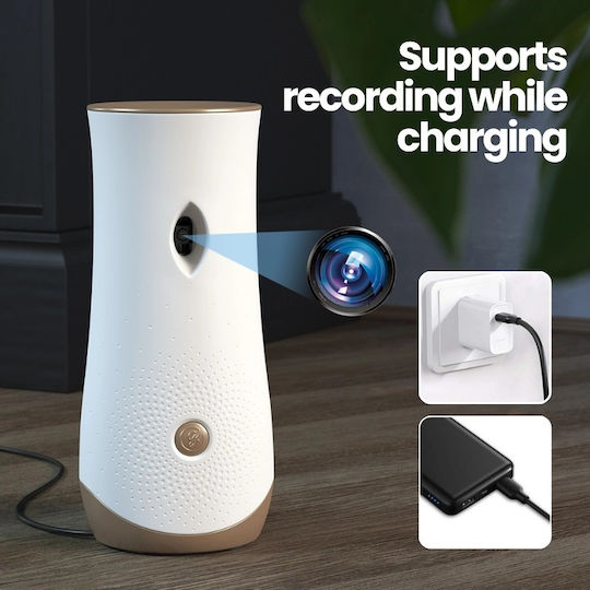 Cameră Ascunsă Aromatică Iuni Ip77 Wi-fi Full Hd Acceptare Card Microsd Vizualizare Live Pe Telefon