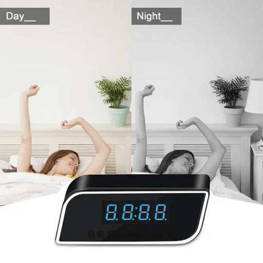 Cameră Ascunsă Ceas Wifi Iuni Ip99 64gb Full Hd Viziune Nocturnă 150° Senzor Mișcare