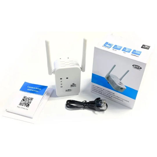 Cameră Ascunsă Amplificator Semnal Wireless Iuni Rp1 64gb Wi-fi Full Hd Vizualizare Live Pe Telefon