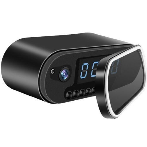 Cameră Ascunsă Ceas Wi-fi Iuni Ip07 Full Hd 64gb 160° Viziune Nocturnă Senzor de Mișcare P2p