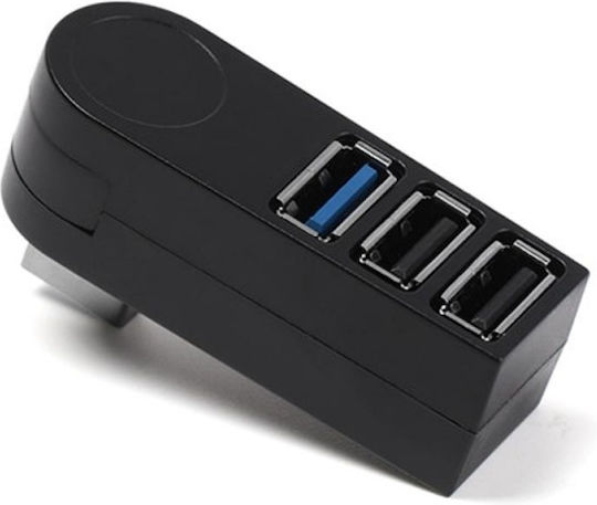 Hub USB Hb3 3.0 Viteză Mare 1 Port USB 3.0 2 Porturi USB 2.0 Conexiune USB 3.0 Viteză Mare Compact