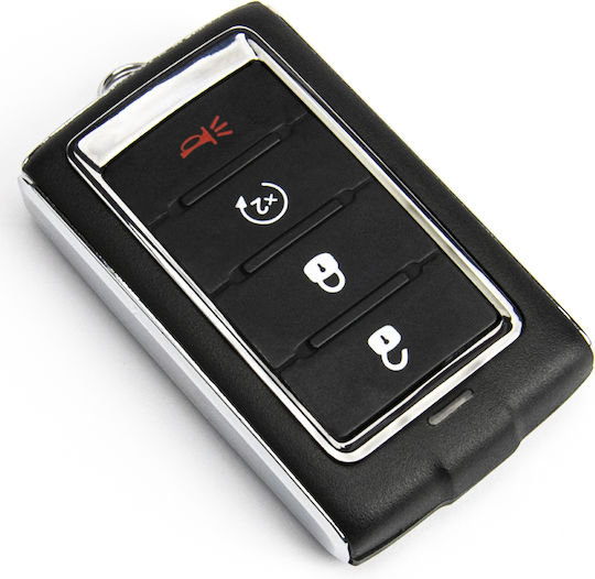 Carcasa Cheie Auto cu Lamă cu 4 Butoane pentru Jeep