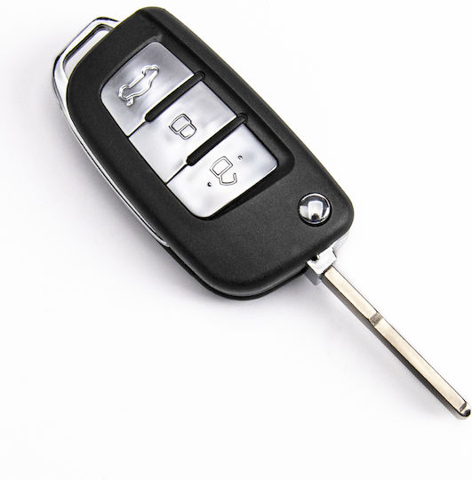 Carcasa Cheie Auto cu Lamă HU101 cu 3 Butoane pentru Ford