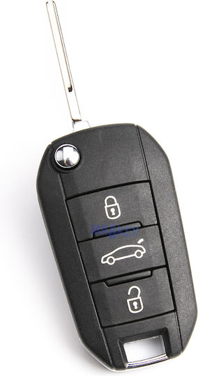 Калъф за Автомобилен Ключ с Острие с 3 Бутона Дистанционно за Citroen