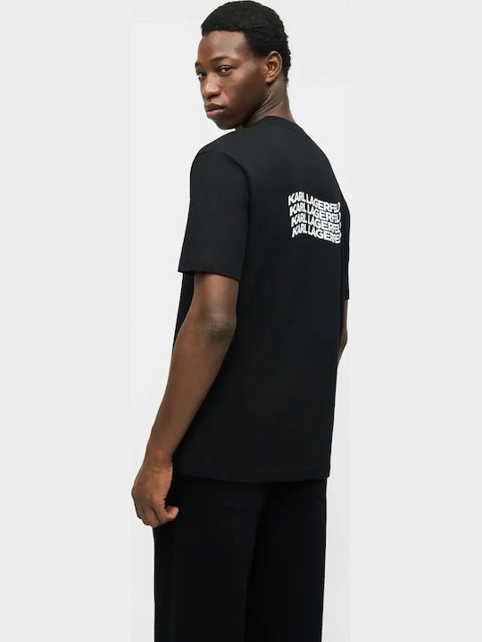T-shirt Μαυρο