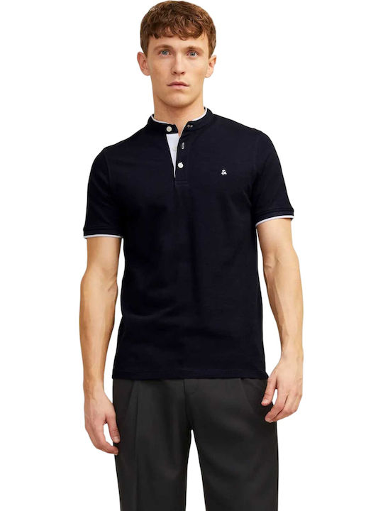 Short Sleeve Blouse Dark Navy
