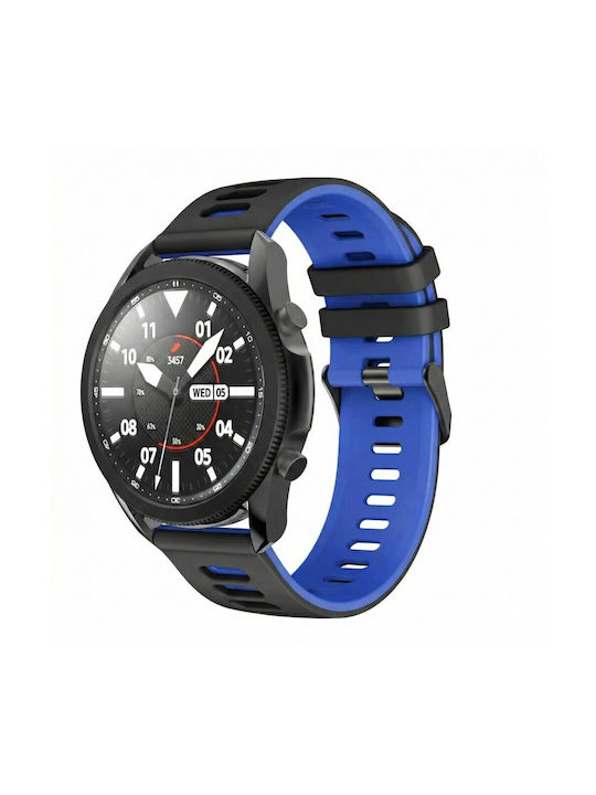 Λουράκι Μαύρο (Galaxy Watch4/5/6/7/FE/4 Classic/6 Classic/5 ProForerunner 55/245/645 / Vivoactive 3/5/HR / Venu Sq 2Huawei Watch GT2 / GT3 (42mm) / GT3 Pro (43mm)Amazfit GTS 2 / GTS 2 Mini / GTS 2e)
