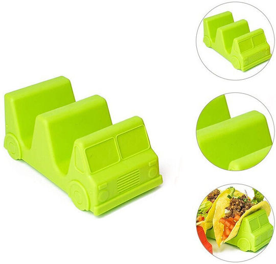 Suport Taco Model Bus Alista Home 14 X 7.5 X 6.5 Cm Din Pp Verde