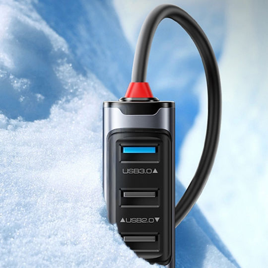 Docking Station Usb-c Zu Usb 3.0 Rj45 1000mbps Pd 100w Yesido Graues