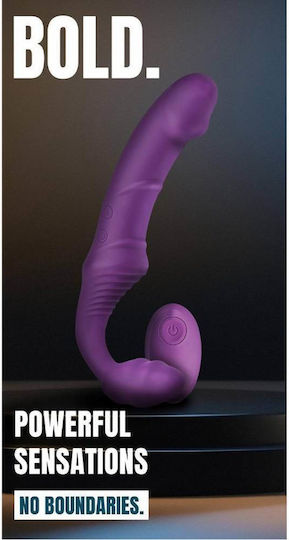 Dream Toys Διπλός Δονητής με Απομακρυσμένο Έλεγχο Μωβ