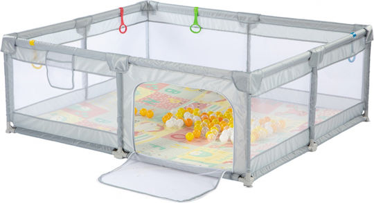 Babypark Mit Matratze Grau 180x150cm BJY02-1_150x180_Grau