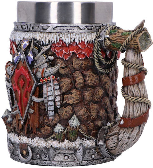 Nemesis Now Tankard Κούπα Κεραμική Κόκκινη