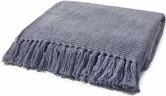 Hauz Cuvertură Pentru Canapea 2 Locuri Jacquard 180x230 cm Albă