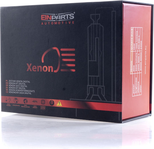Einparts Xenon Canbus Kit Hb3m 6000k Slim Quick Start Mercedes Au