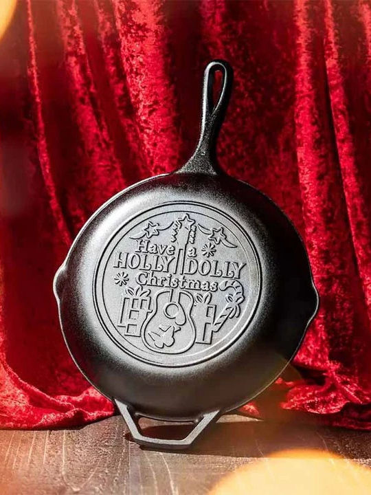 Lodge Chef Collection Τηγάνι από Μαντέμι με Καπάκι με Αντικολλητική Επίστρωση 25.4cm
