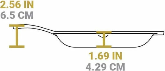 Lodge Chef Collection Тиган от Чугун с Капак с Незалепващо Покритие 25.4cm