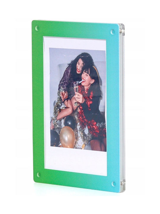 Loveinstant Plastic Photo Frame With Green Frame